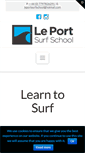 Mobile Screenshot of leportsurfschool.com